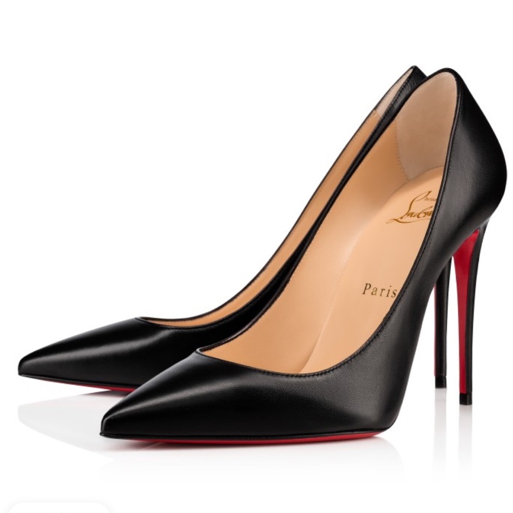 Christian Louboutin Black Kate Stiletto heels